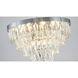 Canada 12 Light 19.7 inch Chrome Chandelier Ceiling Light